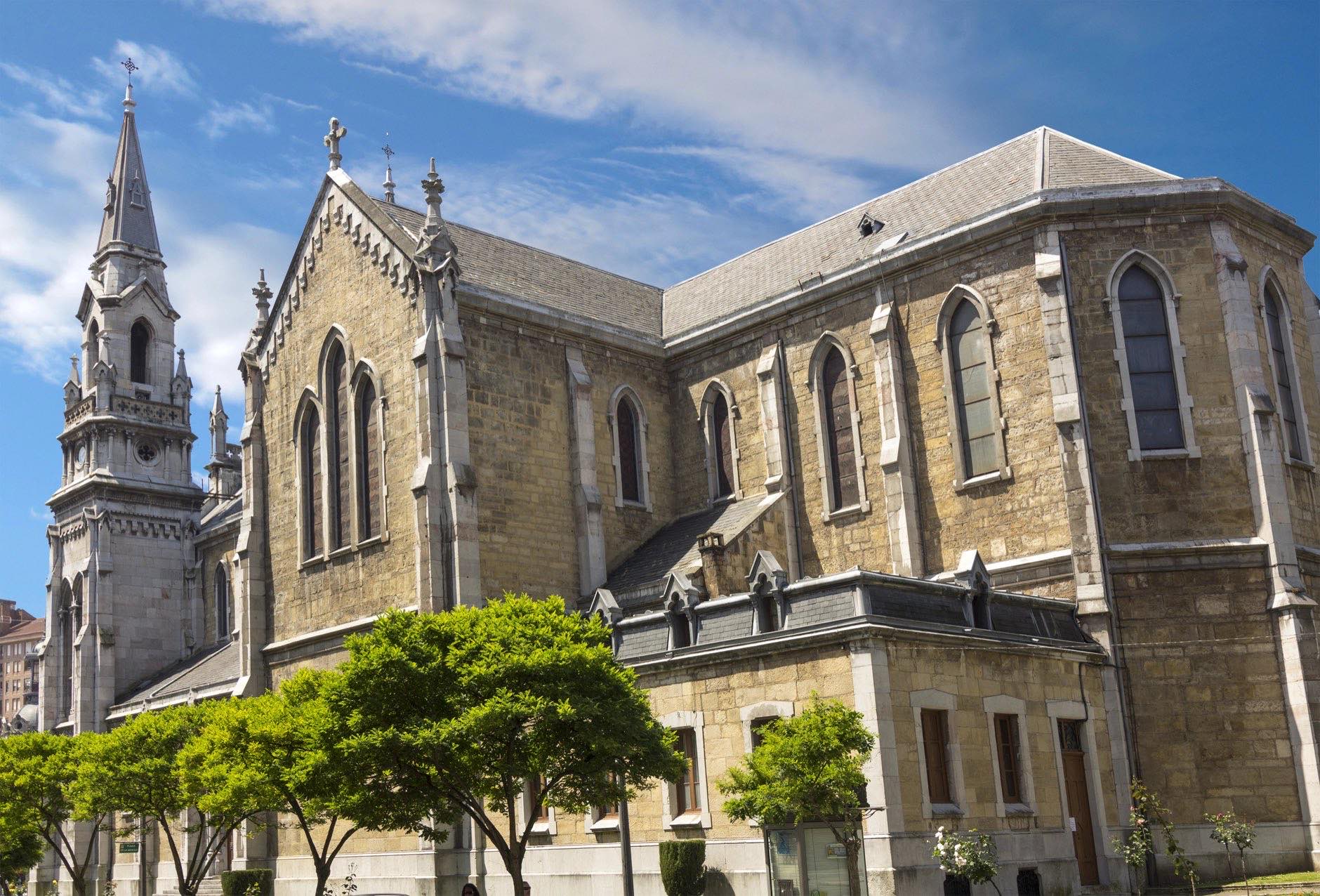 Cathedral of aviles in Asturias, Spain