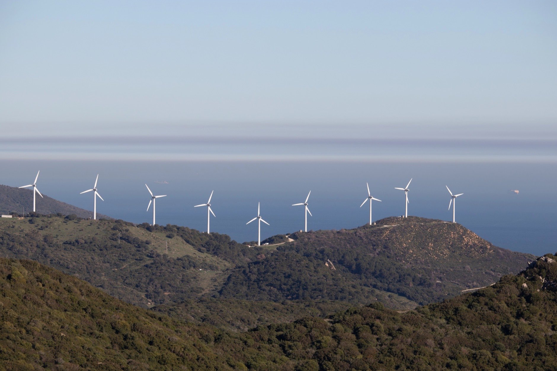 Wind turbines · Campo de Gibraltar
