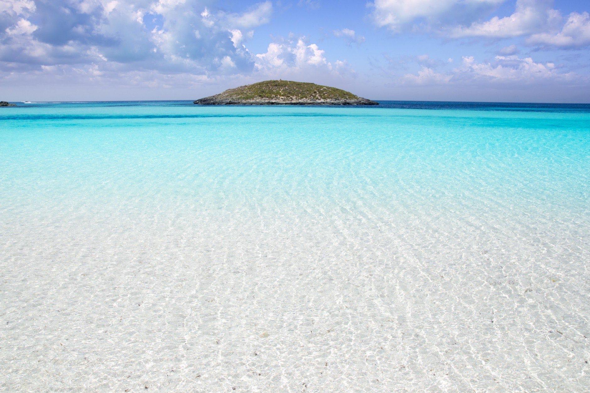 Formentera beach illetas white sand turquoise water perfect Balearic paradise