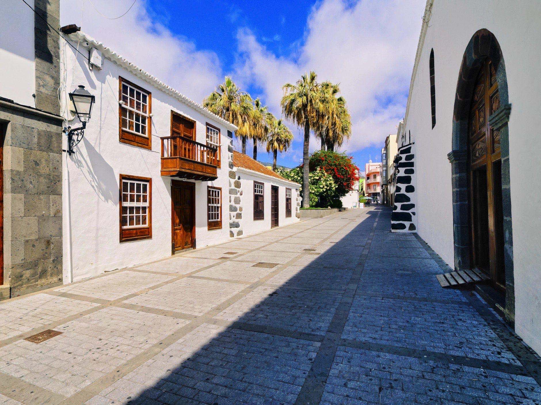Los Llanos de Aridane - city on the island La Palma, Canary Islands, Spain