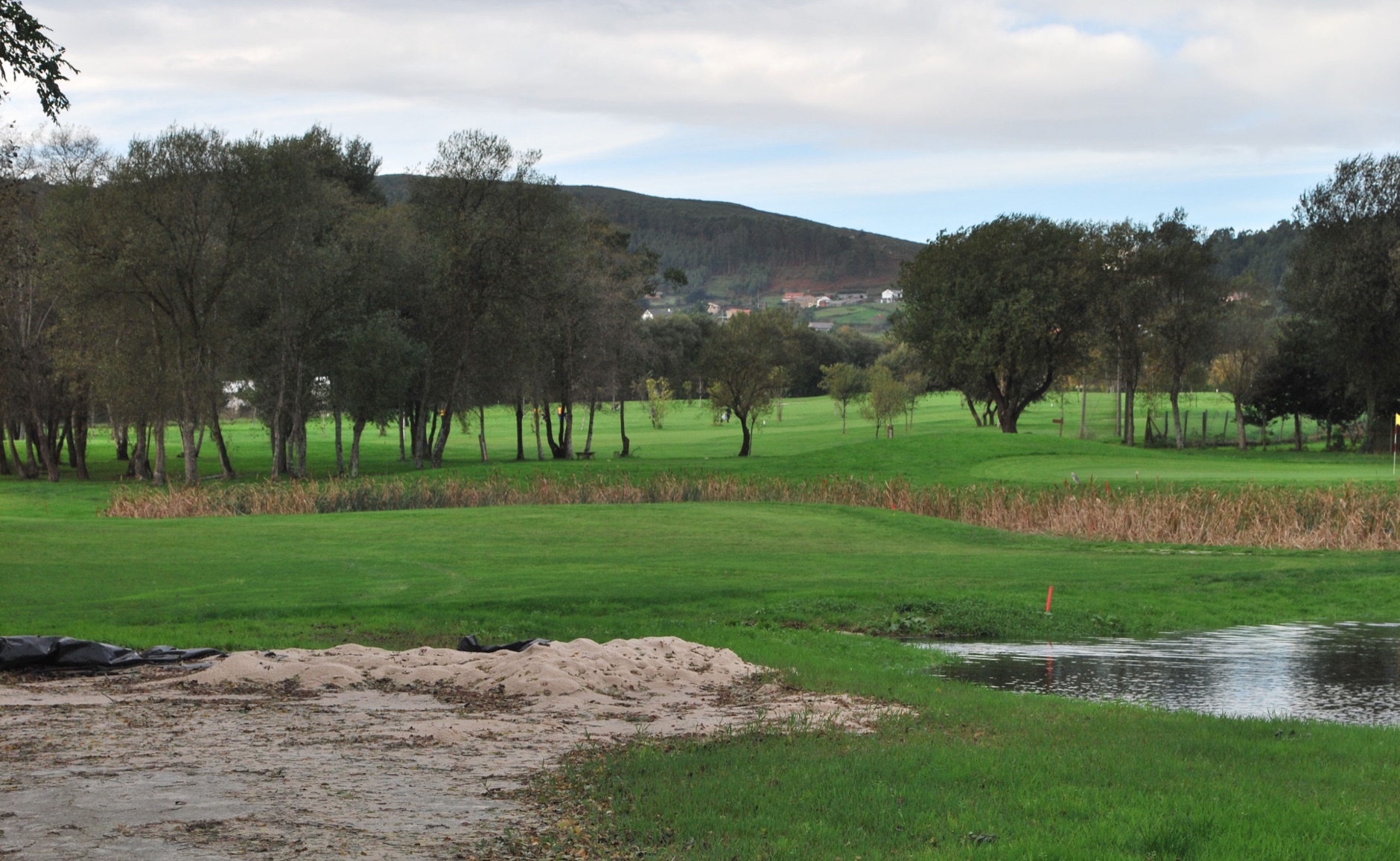Meirás golf course in Narón, A Coruña, Spain